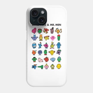 Little Miss Mr. Men Phone Case