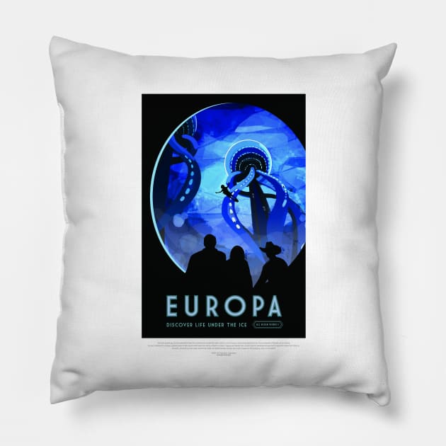 EUROPA // JPL Pillow by KazVanilla