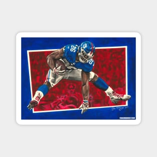 Saquon Leap Magnet