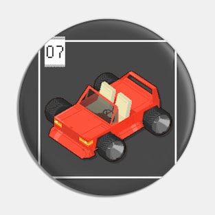 07 - Pixel Cars - Little Red Pin