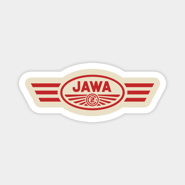 Jawa CZ logo Magnet by GetThatCar