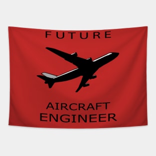 Future aircraft engineer, aerospace mechanic Tapestry