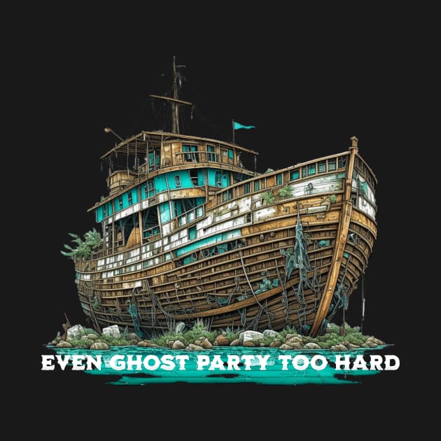 Ghostly Boat Party by shipwrecked2020