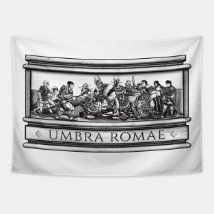 Umbra Romae BW Version Tapestry