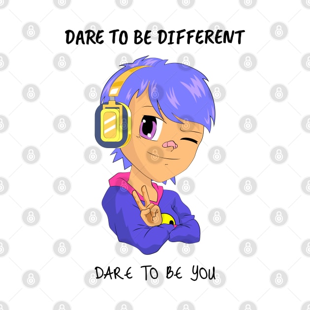 Dare To Be Different Dare To Be You Youth Empowerment by GreenbergIntegrity