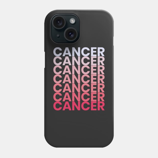 Cancer Zodiac Sign Phone Case by gnomeapple