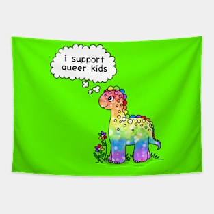 i support queer kids Tapestry