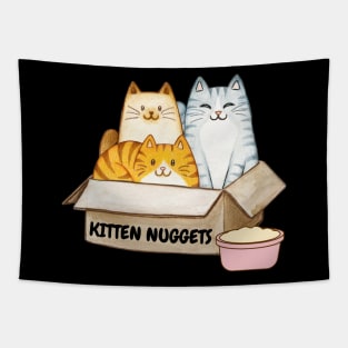 Kitten Nuggets T Shirt and Apparel Tapestry