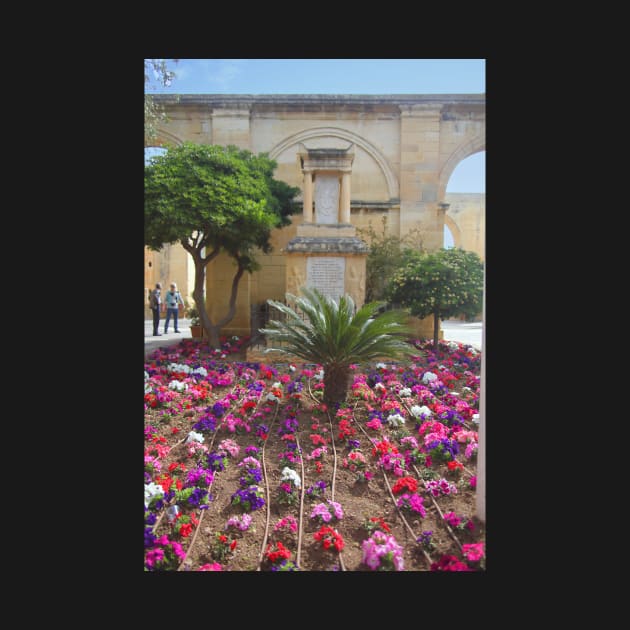 Upper Barrakka Gardens, Valletta, Malta. by Carole-Anne