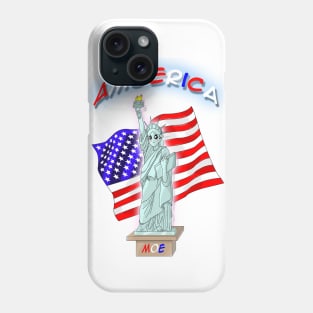 Amoerica the Land of the Free Phone Case