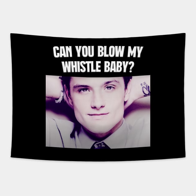 Can You Blow My Whistle Baby? Tapestry by hartemivo