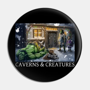 Caverns & Creatures: Cooper's Christmas Carol Pin