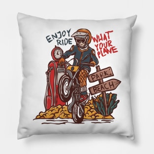 Enjoy the Ride Pillow