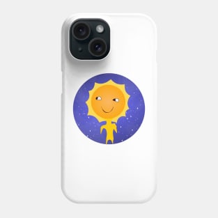 happy sun Phone Case