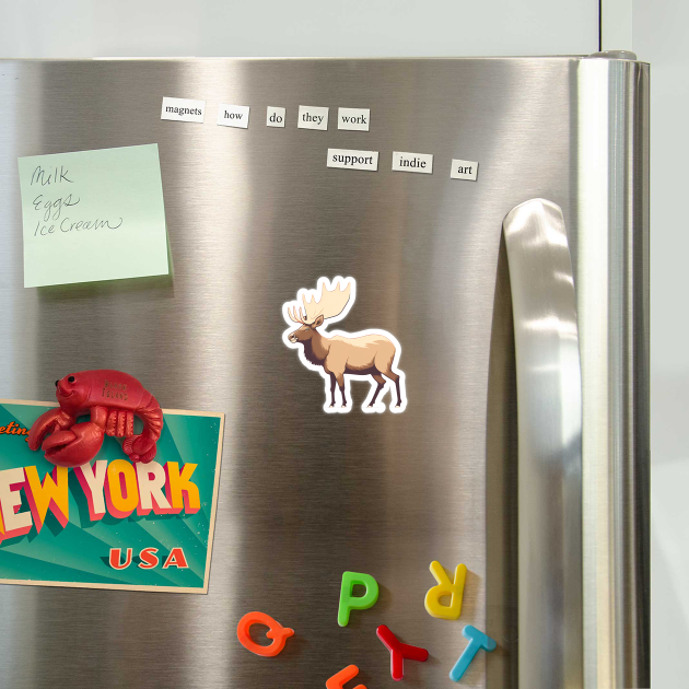 Elk Illustration, Love Elks by logiamerch