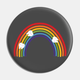 Rainbow Love Pin