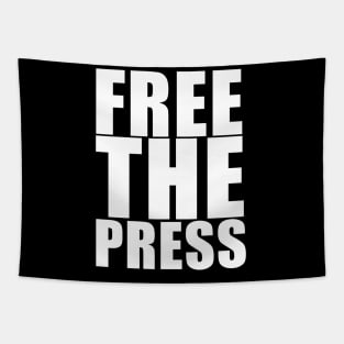 Free The Press Tapestry