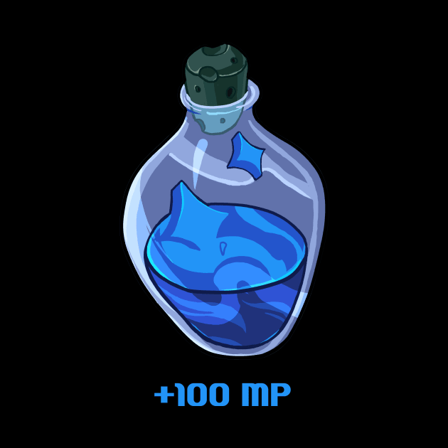 Mana Potion +100 MP by banditotees