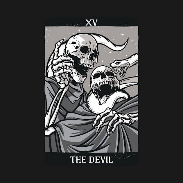 Tarot Card The Devil by Bestseller