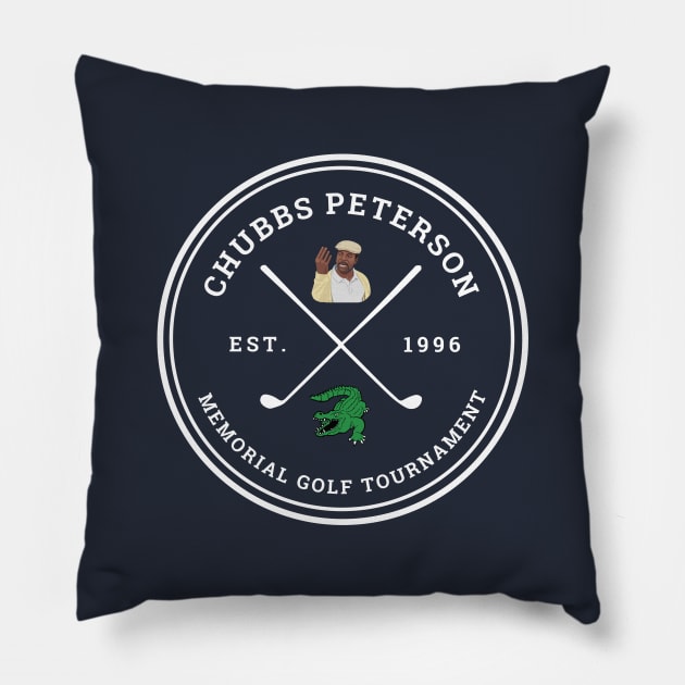 Chubbs Peterson Memorial Golf Tournament - Est. 1996 Pillow by BodinStreet