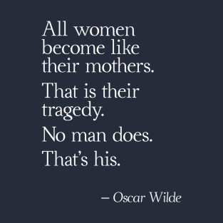 Oscar Wilde Quote T-Shirt