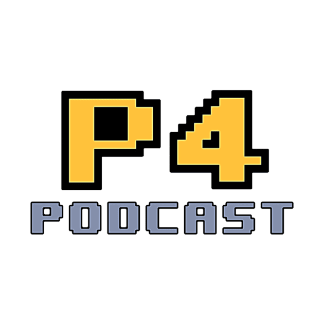 P4 Logo Shirt (no white border) by p4podcast