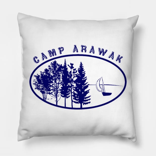 Camp Arawak Pillow by ButterfliesT