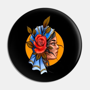 Gypsy woman Pin