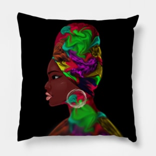 Essence of Woman Strength of Black Women Pillow