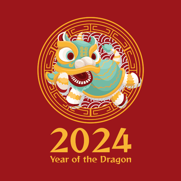 Happy Chinese New Year 2024! Wear Your Dragon Pride with This Fierce Tee by La Moda Tee