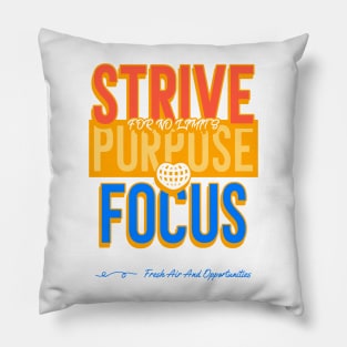 Strive Transparent Pillow