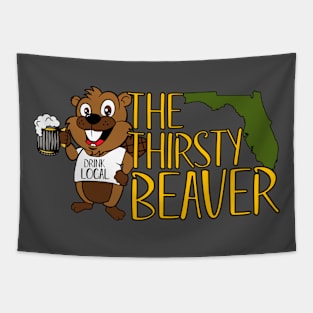 Beaver with Florida Tapestry