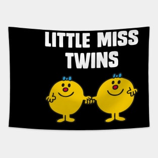 LITTLE MISS TWINS Tapestry