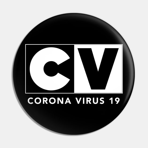 Corona Virus Network Pin by Merchsides