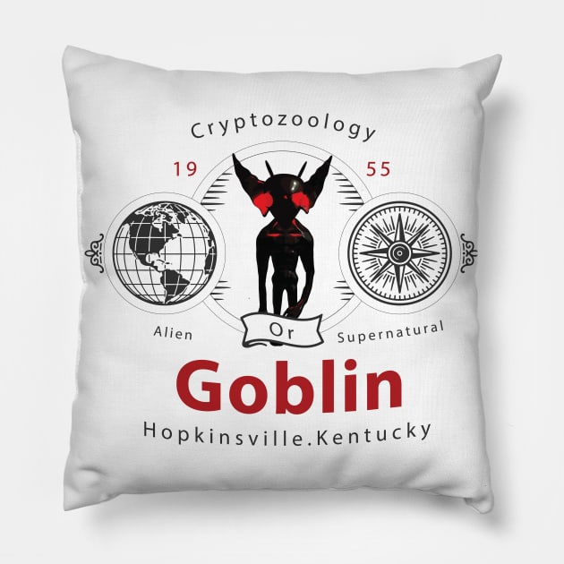 Hopkinsville Goblin Kelly Kentucky Pillow by JonHale