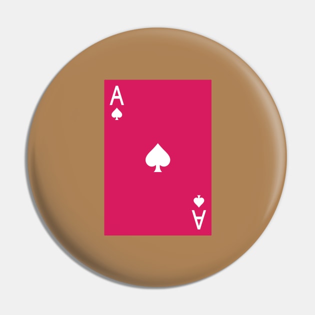 Gambit Playing Card Pin by Minimalist Heroes