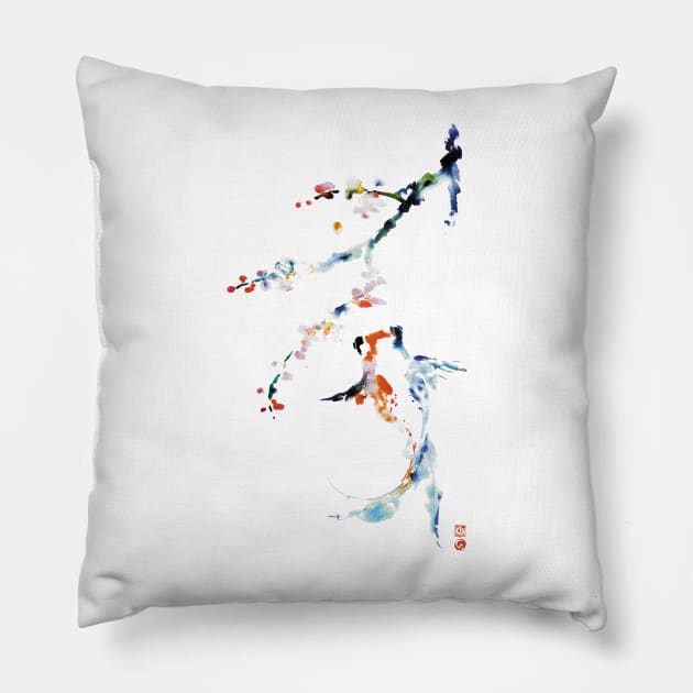 COY KOI Pillow by mcnallyart