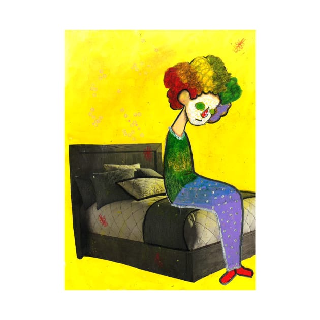 sad clown by Blue Afro