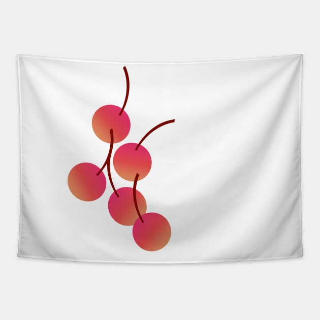 Cherries! Tapestry by Nathan St John