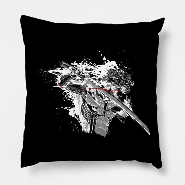 Rules of Nature (White) Pillow by DoubleZero_24