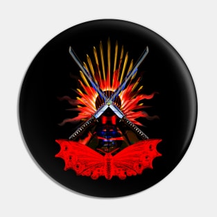 Samurai Warrior Japan Kamikaze Pin