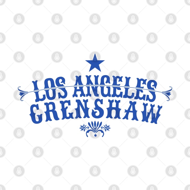 Los Angeles Crenshaw - Crenshaw LA - L.A. Crenshaw Logo by Boogosh
