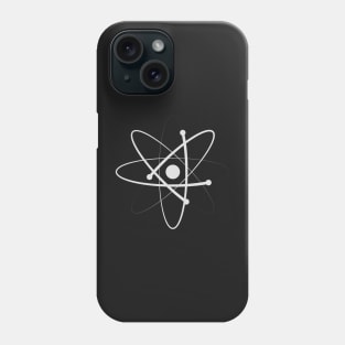 High Contrast Atom (Black and White) Phone Case