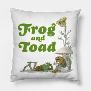 Frog and toad Funny Pillow