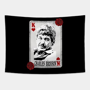 Vintage Card Charles Bronson Tapestry