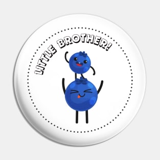 Little Brother Blueberry Pin