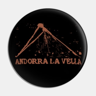 Andorra La Vella Bridge Pin