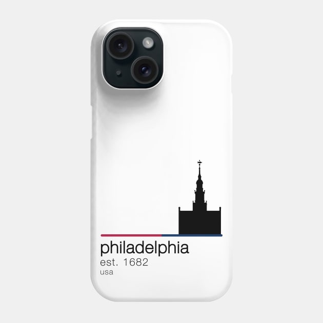 Philadelphia Independence Hall Phone Case by City HiStories