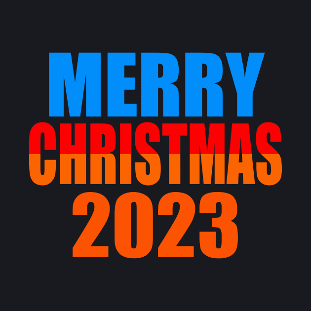 Merry Christmas 2023 by Evergreen Tee