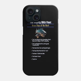 Ships of the Mighty 98th Fleet - Exforce Phone Case